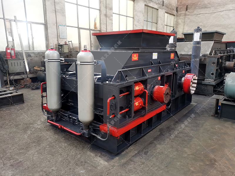 建筑用砂配置的液压对辊粉色视频APP污下载多少钱一台？